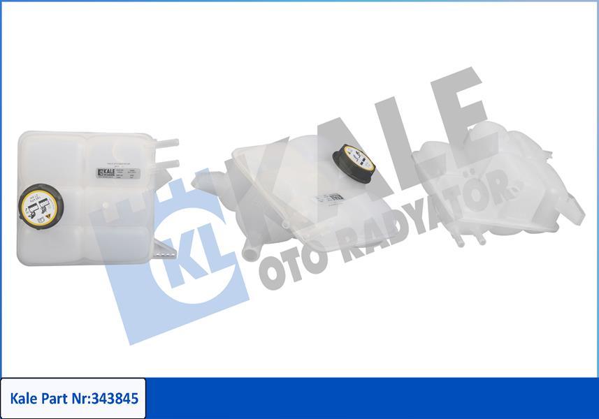 RADYATÖR YEDEK SU DEPOSU FORD FOCUS-CMAX 04> 1.6 BENZİNLİ (KAPAKLI) - KALE - OEM 3M5H