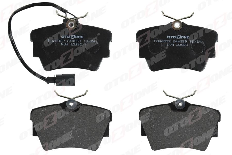 ARKA FREN BALATASI RENAULT TRAFIC II 06> TRAFIC III 15> OPEL VIVARO A 06> VIVARO B 15> - OTOZONE - OEM 7701054772
