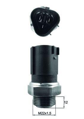 HARARET MUSURU VOLKSWAGEN BORA GOLF IV 16 FSI 19 TDI CADDY III 16 TDI - MAHLE TERMOSTAT - OEM 1J0959481A