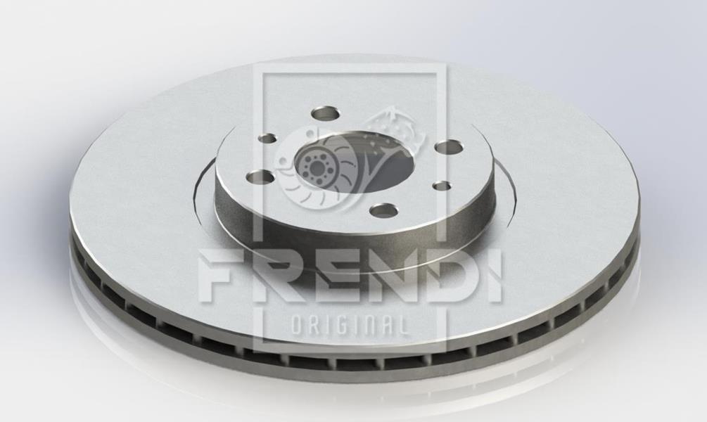 ÖN FREN AYNASI FIAT DOBLO 05>IDEA 04>LINEA 09> FIORINO 09> BRAVO 01>STILO 01> (284x22x 4 DELİK) (HAVALI) - FRENDI - OEM 46455892