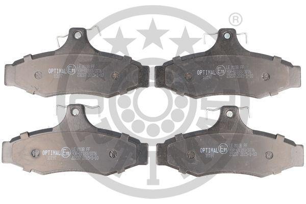 ARKA FREN BALATASI PABUCLU CORSA C 00-09 VECTRA A 93-95 ASTRA F 91-98 LACETTI 05=> NUBIRA 03=> - VALEO - OEM 96226110