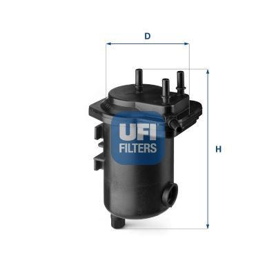 YAKIT FİLTRESİ RENAULT MEGANE II 02> GRAND SCÉNIC II 04> 1.5dCi - UFI - OEM 7701062104