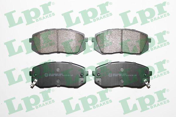 FREN BALATASI ON (137 MM) KIA CARENS III SPORTAGE HYUNDAI IX - LPR - OEM 581012SA70