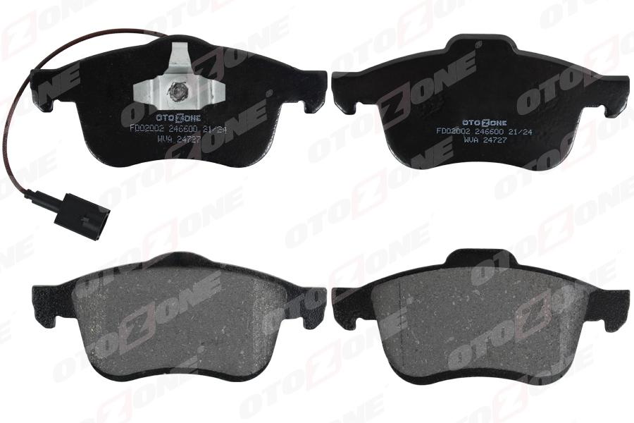 ÖN BALATA FIAT DOBLO III 10> OPEL COMBO 12> 1.3D MTJ 1.4 1.6D MTJ 2.0D MTJ (TEK FİŞLİ) - OTOZONE - OEM 77364929
