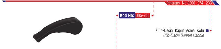 MOTOR KAPUT ACMA KOLU LOGAN-CLIO SYMBOL - URS - OEM 8200274233