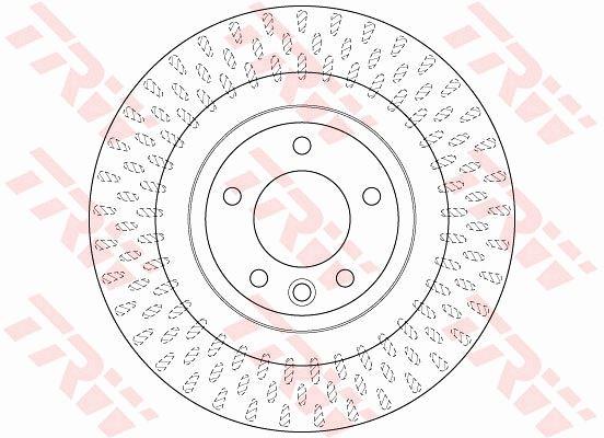 FREN DISKI ARKA LAND ROVER DISCOVERY L462 RANGE ROVER L405 L494 - TRW - OEM LR099036
