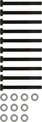 SİLİNDİR KAPAĞI CİVATA SETİ R9-11-R19 1.4-BMW X3 3.0 D 04=> - V.REINZ - OEM 0706305500