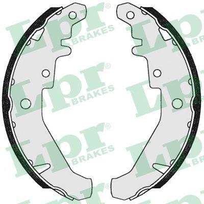 PABUCLU BALATA (185X29MM) PALIO SIENA 07- - LPR - OEM 7078585