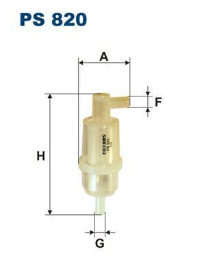 YAKIT FILTRESI MERCEDES OM615 OM616 OM617 W123 W202 W124 W460 - FILTRON - OEM A0014776401