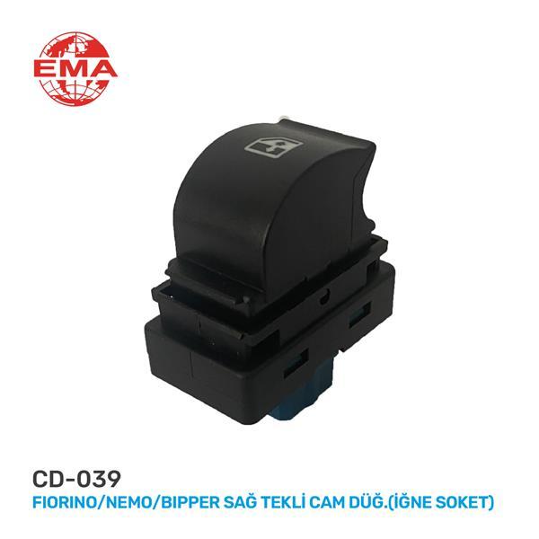 CAM AÇMA ANAHTARI SAĞ FIORINO-BIPPER-NEMO (TEKLİ) - EMA - OEM 735461280