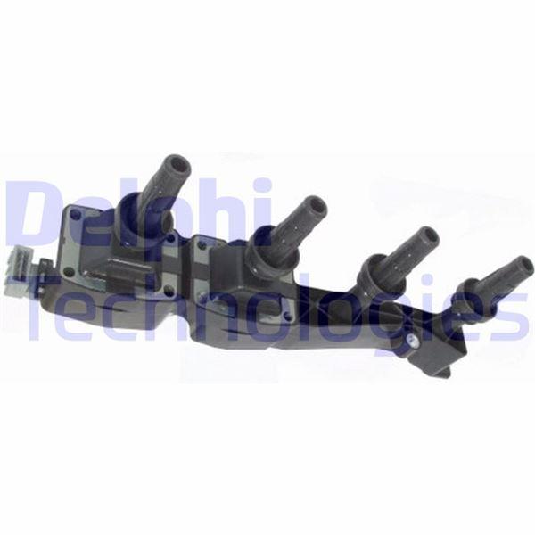 ATEŞLEME BOBİNİ PEUGEOT P206-P207-P307-P308-1007-PARTNER CITROEN C2-C3-C4-BERLINGO-XSARA 1.6 16V VTI (TU5J) - DELPHI - OEM 5970.80