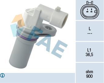 KRANK SENSÖRÜ FIAT 500L-500X-EGEA-DOBLO OPEL ASTRA - FAE - OEM 12855170