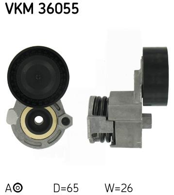 ALTERNATÖR GERGİ RULMANI (KÜTÜKLÜ) CLIO II-III-IV MEGANE II-III SYMBOL I-II KANGOO-II LAGUNA III 07>15 FLUENCE 09> DUSTER 10> QASHQAI 06>13 1.4 16V K4J 1.5dCi K9K 1.6 16V K4M - SKF - OEM 117503662R