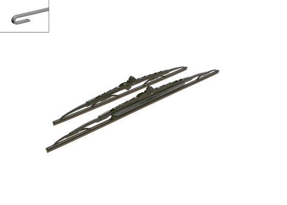 SİLECEK ÖN TAKIM 600 mm 475 mm KIA SORENTO 2 SOUL 2 RÜZGARLIKLI - BOSCH - OEM 93173550