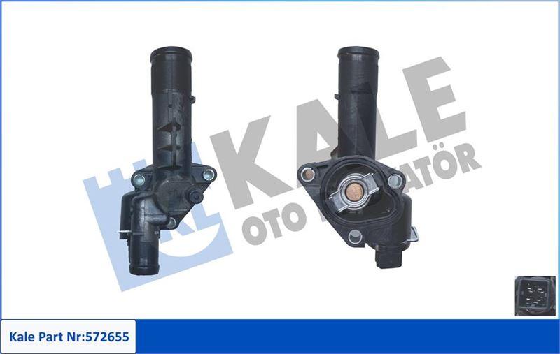 TERMOSTAT 83°C PLASTIK GOVDELI KOMPLE RENAULT CAPTUR CLIO GRAND SCENIC KANGOO LAGUNA MEGANE MODUS GRAND MODUS SCENIC DACIA DOKKER DUSTER LODGY LOGAN SANDERO NISSAN MICRA NOTE QASHQAI - KALE RADYATOR - OEM 8200558751