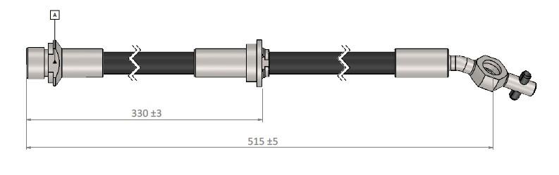 FREN HORTUMU SOL ON AVENSIS (T22) - CAVO - OEM 9008094061