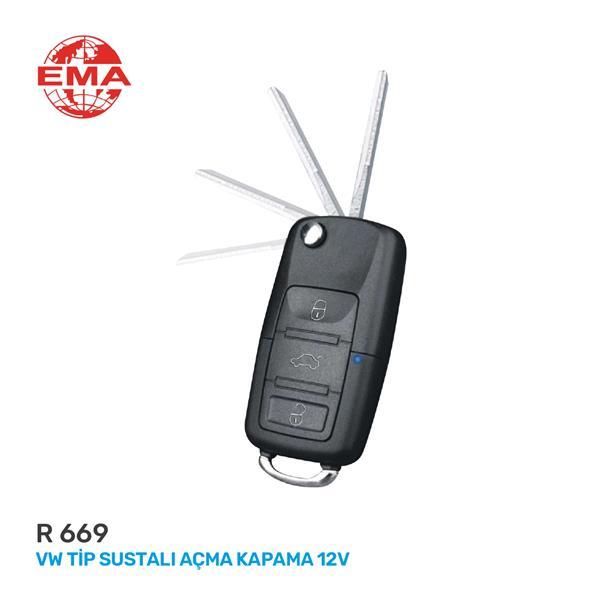 UZAKTAN AÇMA KAPAMA ÜNİTESİ SUSTALI TİP RENKLİ (MAVİ-SARI-KIRMIZI) - EMA