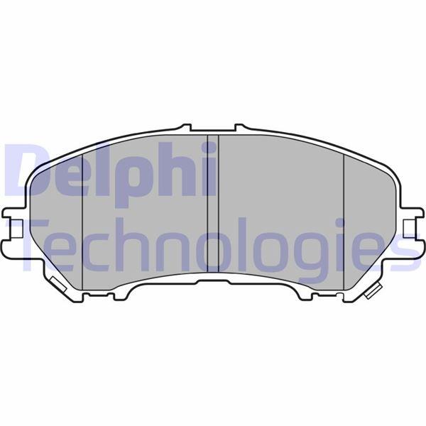 ÖN BALATA RENAULT KADJAR 15> KOLEOS II 15> NISSAN QASHQAI (J11) 13> X TRAIL III 14> - DELPHI - OEM 410604EA0A