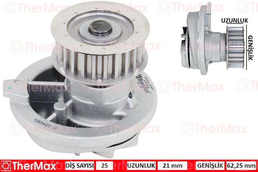 DEVİRDAİM ASTRA F-VECTRA A-OMEGA A 1.8-2.0 (95-98)-FRONTERA ( PA577) (T) - THERMAX - OEM 1334054