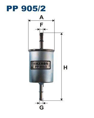 YAKIT FİLTRESİ CHEVROLET LEGANZA 2.0İ 16V 133HP 03/97-12/02 - FILTRON - OEM 25121074