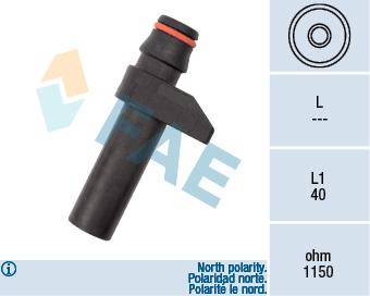 KRANK MILI KONUM SENSORU MERCEDES M104 M111 W124 W202 W210 W140 W463 - FAE - OEM A0031537528