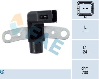 KRANK MİL SENSÖRÜ RENAULT CLIO II-III MEGANE I-II THALIA I 02> LAGUNA II 01>05 KANGOO 01> MODUS 05> DACIA LOGAN 05> NISSAN MICRA III (K12) 03>10 1.5dCi 1.9dCi - FAE - OEM 8200647366