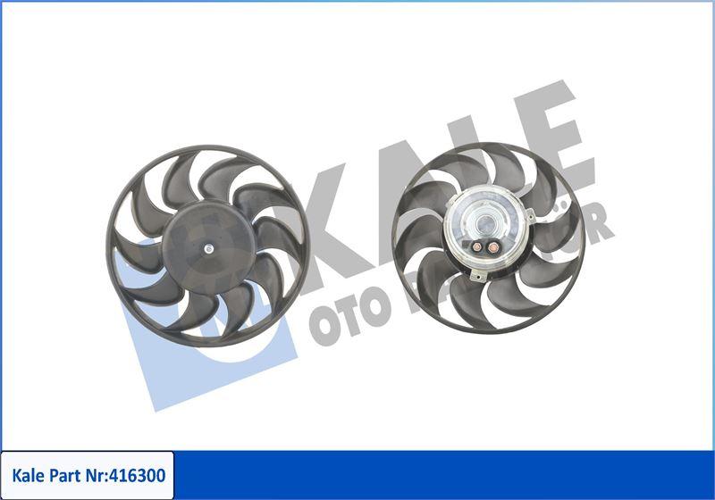 FAN MOTORU PERVANELİ VOLKSWAGEN TRANSPORTER IV (360W-280mm) - KALE - OEM 701959455J