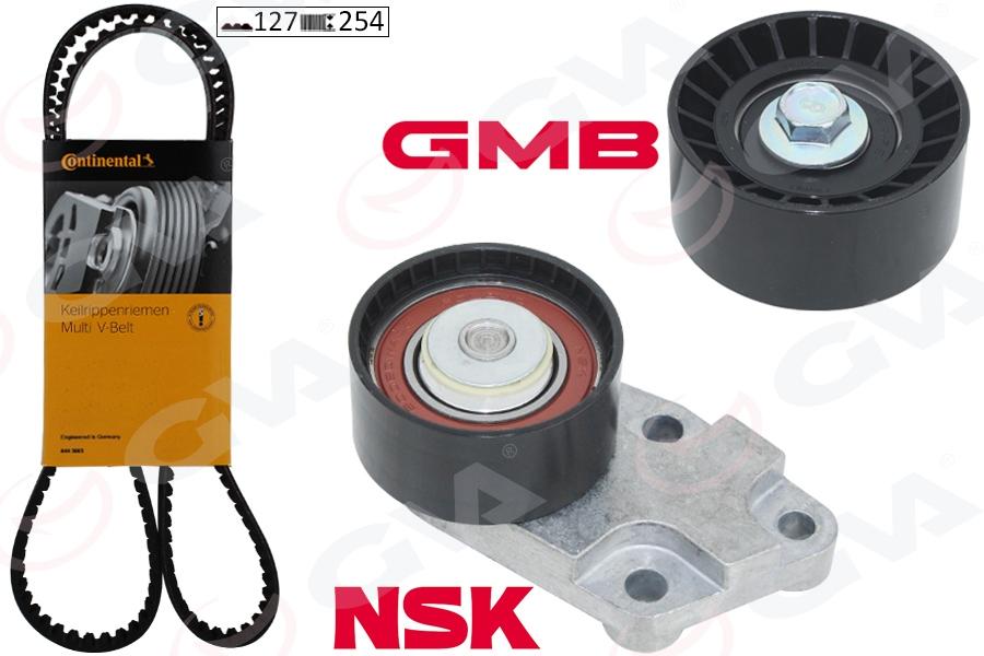 EKSANTRİK GERGİ KİTİ (127x254) CHEVROLET-DAEWOO AVEO-CRUZE-KALOS-LACETTI-NUBIRA 1.4-1.4-1.6 (05-) - GVA - OEM 96103222