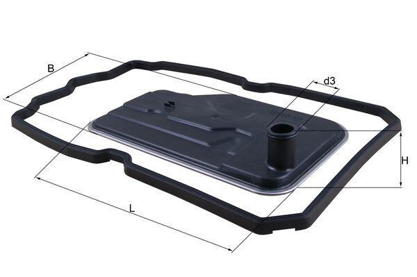 OTOMATIK SANZIMAN YAGI FILTRE SETI MERCEDES W203 W204 W205 W212 C207 W221 - MAHLE - OEM A2212770200