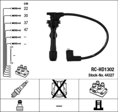 BUJİ KABLOSU HYUNDAI İ10 İ20 1.2L G4LA 08 -> / KIA RIO 1.2L G4LA 11-> (RC-HD1302) - NGK - OEM 2742003000