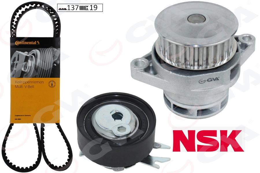 DEVİRDAİMLİ TRİGER SETİ (137x19) POLO(96-00)-IBIZA 1.6 AEA-AEE-ALM - GVA - OEM 032198119