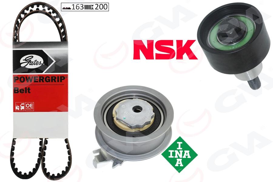 EKSANTRİK GERGİ KİTİ POLO-GOLF7-PASSAT-A3-LEON 1.2 TSI-1.4 TSI 13>(CJZA-CJZB-CYVA-CYVB-CMBA) - GVA - OEM 04C109244D