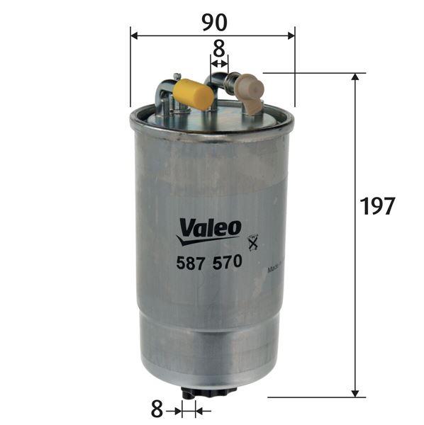 YAKIT FILTRESI KOMPLE CORSA D 1.3 CDTI 06> Z13DTJ Z13DTE Z13DTH A13DTE A13DTR - VALEO - OEM 13230386