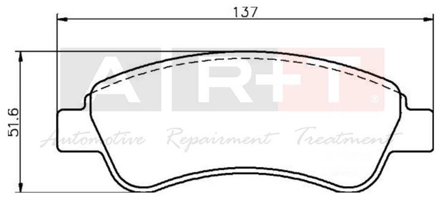 ÖN FREN BALATASI CORSA F 19> CROSSLAND 17> C - ART - OEM 1647863780