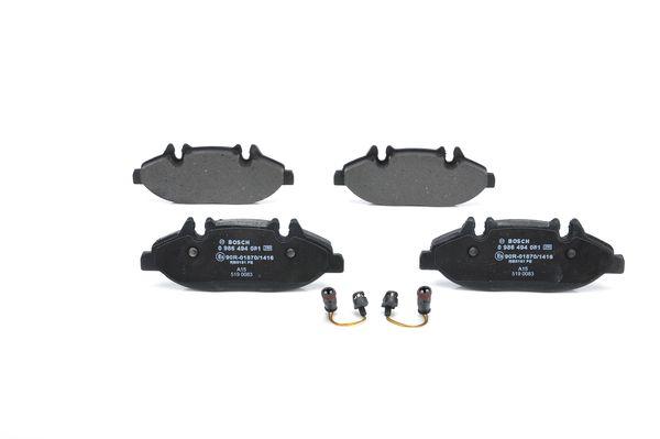 FREN BALATASI ON IKAZ KABLOLU WVA 24007 MERCEDES MB VIANO VITO (W639) (09/03-) - BOSCH FREN BALATA - OEM A6394200100