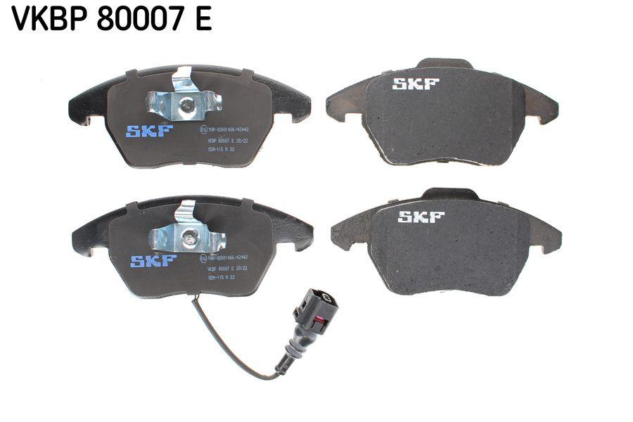 ÖN BALATA FİŞLİ CADDY III 04=> GOLF IV V VI 97=> JETTA PASSAT 05=> POLO 09=> OCTAVIA 04=> - SKF - OEM 1K0698151