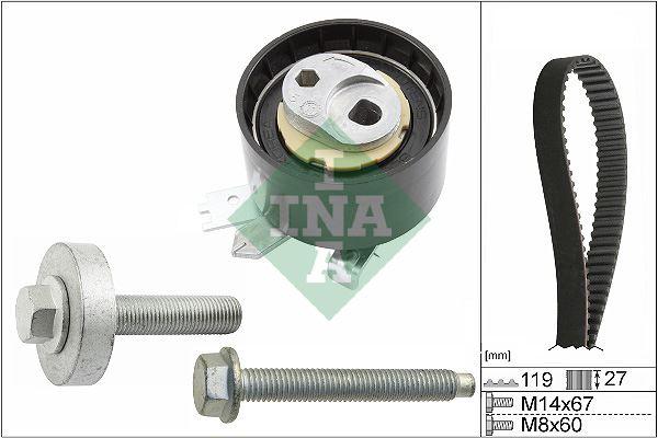 TRIGER SETI+SU POMPASI (119) JUKE/QASHQAI/CAPTUR/TALISMAN 1.5 dCi 10- - INA - OEM 210107852R