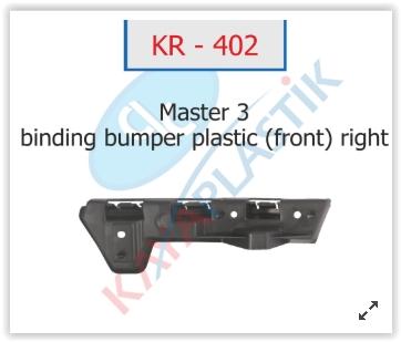 TAMPON BAGLANTI AYAGI ON SAG MASTER III - KAYAPLASTIK - OEM 960160002R