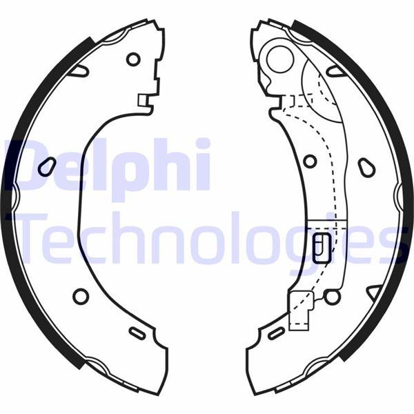 ARKA PABUÇ BALATA BOXER II 2.2 HDI (02-06) JUMPER I 2.5 TDI(94-02) DUCATO 2.3 -2.8 JTD (02-06) - DELPHI - OEM 4241.L2