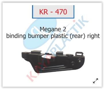 TAMPON BAGLANTI AYAGI ARKA SAG MEGANE II - KAYAPLASTIK - OEM 8200176035