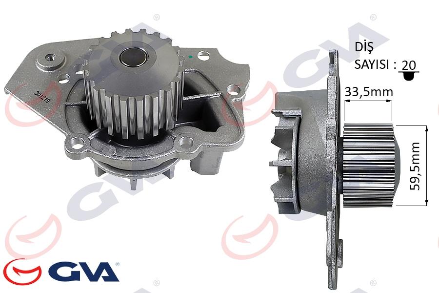DEVİRDAİM PEUGEOT P205 83>97 P305 82>88 P306 94>01 P309 89>93 P405 88>95 J5 90>94 CITROEN ZX-XANTIA-C25-C15-BX 1.7-1.8-1.9D-TD - GVA - OEM 1201.62