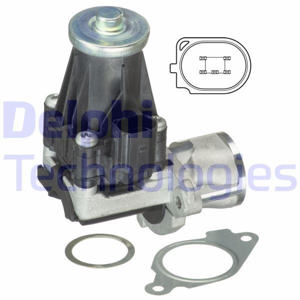 EGR VALFİ OPEL ASTRA J 10> CORSA D 06> FIAT DOBLO 10> PANDA 12> GRANDE PUNTO 06> PUNTO EVO 10> 1.3D MTJ-CDTİ - DELPHI - OEM 55216292
