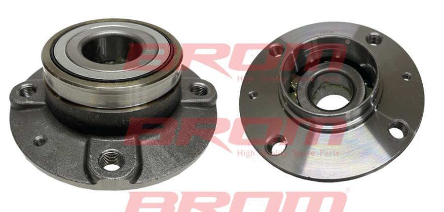 ARKA TEKER PORYASI RULMANLI ABSSIZ R/L PEUGEOT PARTNER (5.5F) 1.6 HDI 4 BIJON 96-08> - BROM - OEM 374843