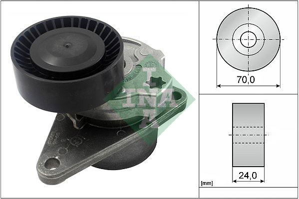ALTERNATOR GERGI RULMANI KUTUKLU VOLVO C70 I S40 I S60 I S70 S80 I XC70 I XC90 I 2.4 - INA - OEM 9497331