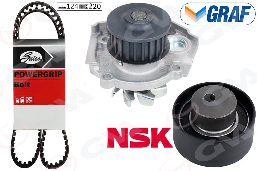 DEVİRDAİMLİ EKSANTRİK GERGİ KİTİ (124x220) BRAVA 1.2 16V-BRAVO I-II 1.2 -1.4 EGEA-DOBLO 1.4-LINEA 1.2 -MAREA-PALIO 1.2 - GVA - OEM 71736717