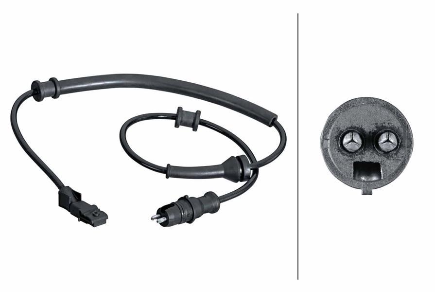 ABS SENSÖRÜ ARKA SAĞ-SOL RENAULT LAGUNA II 01>07 - HELLA - OEM 8200084126