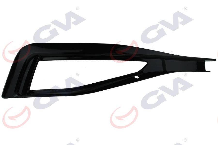 ÖN TAMPON SİS ÇERÇEVESİ SİSLİ (PARLAK SİYAH) SAĞ PASSAT 2019=> - GVA - OEM 3G0853666K9B9