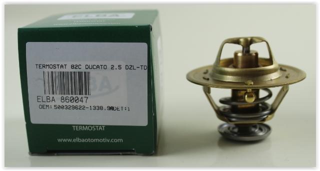 TERMOSTAT (83C) BOXER-JUMPER-MOVANO-MASTER-DAILY 2.5-2.8 D-HDI-TDI-JTD - ELBA - OEM 1338.90
