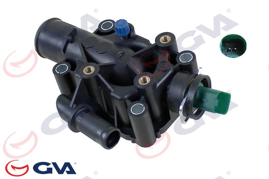 TERMOSTAT (KOMPLE) BERLINGO 1.6 16V 04/08=>-C2-C3-C4 1.4-1.6 16V 04=>-P207-P307 1.6 16V 08=> - GVA - OEM 1336.Z0