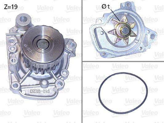 DEVIRDAIM HONDA CIVIC 01-06 1.4 1.6 - VALEO - OEM 19200PLMA01